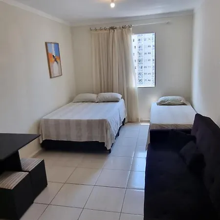 Apartamento Kit Ocian Na Praia Grande Frente Mar Exterior photo