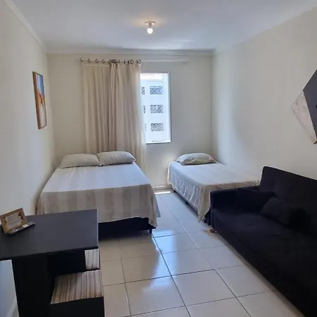 Apartamento Kit Ocian Na Praia Grande Frente Mar Exterior photo